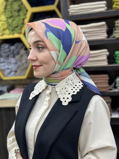 Vip Soft Çok Renkli Eşarp 9