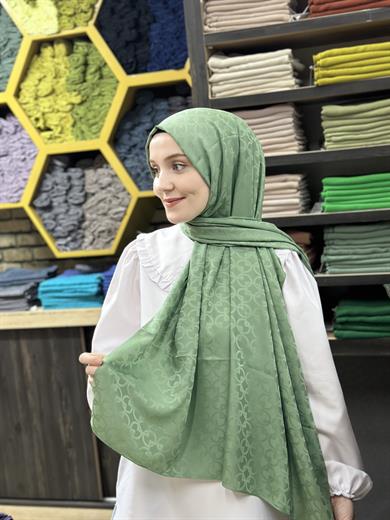 Yeni Jakar Şal Küf Yeşili