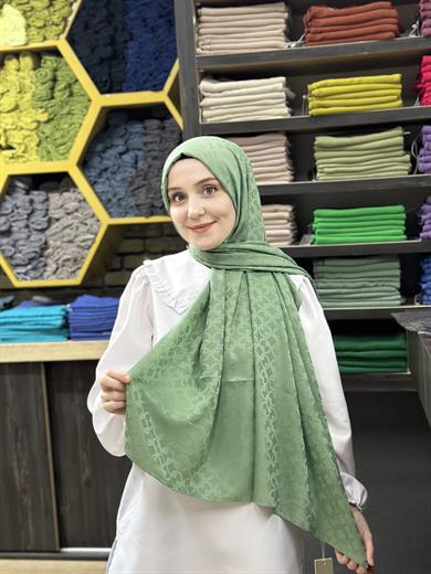 Yeni Jakar Şal Küf Yeşili
