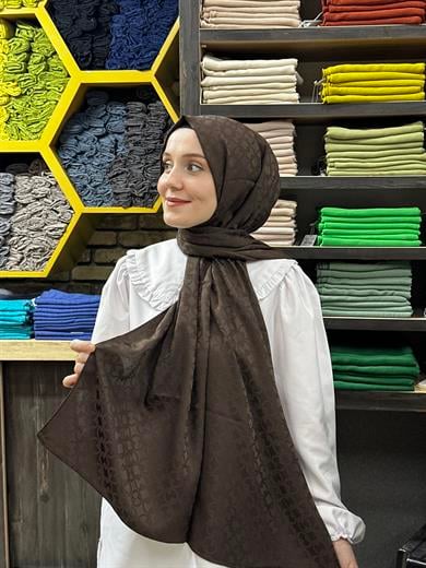 Yeni Jakar Şal Koyu Acı Kahve