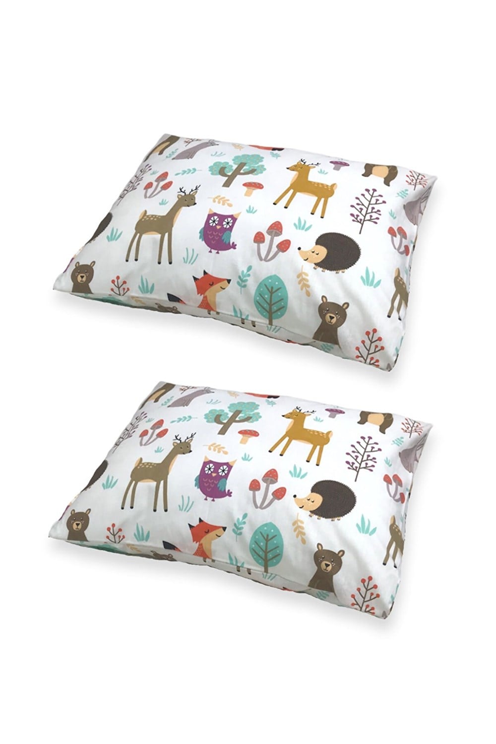 Bebek Özel 35x45 Bebek Çocuk Yastık Kılıfı (2 Adet)