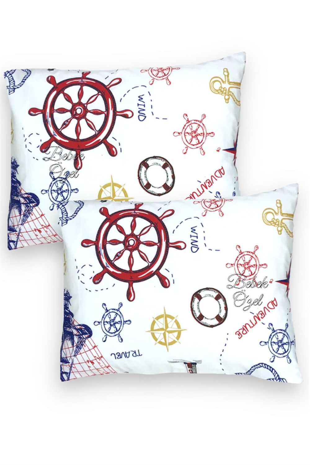 Bebek Özel 35x45 Bebek Çocuk Yastık Kılıfı (2 Adet)