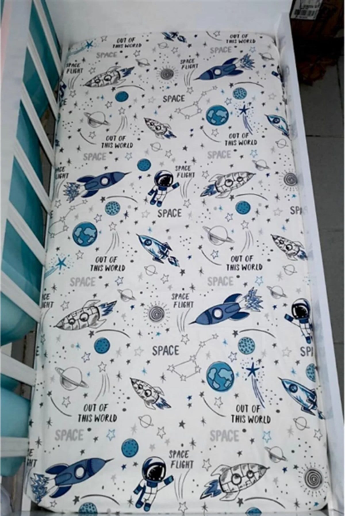 Bebek Özel 70x120 Pamuklu Bebek/Çocuk Lastikli Çarşaf 
