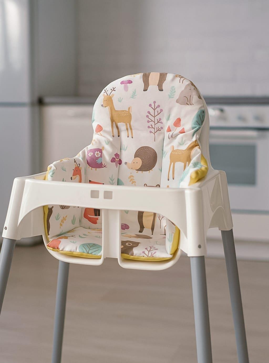 Bebek Özel Bebek Çocuk Mama Sandalyesi Doğa Sarılı