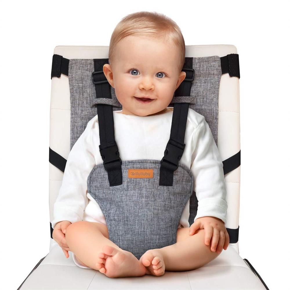 Bebek Özel Bebek Mama Sandalyesi Emniyet Kemeri, Pamuklu Kumaştan Ayarlanabilir Sandalye Kemeri