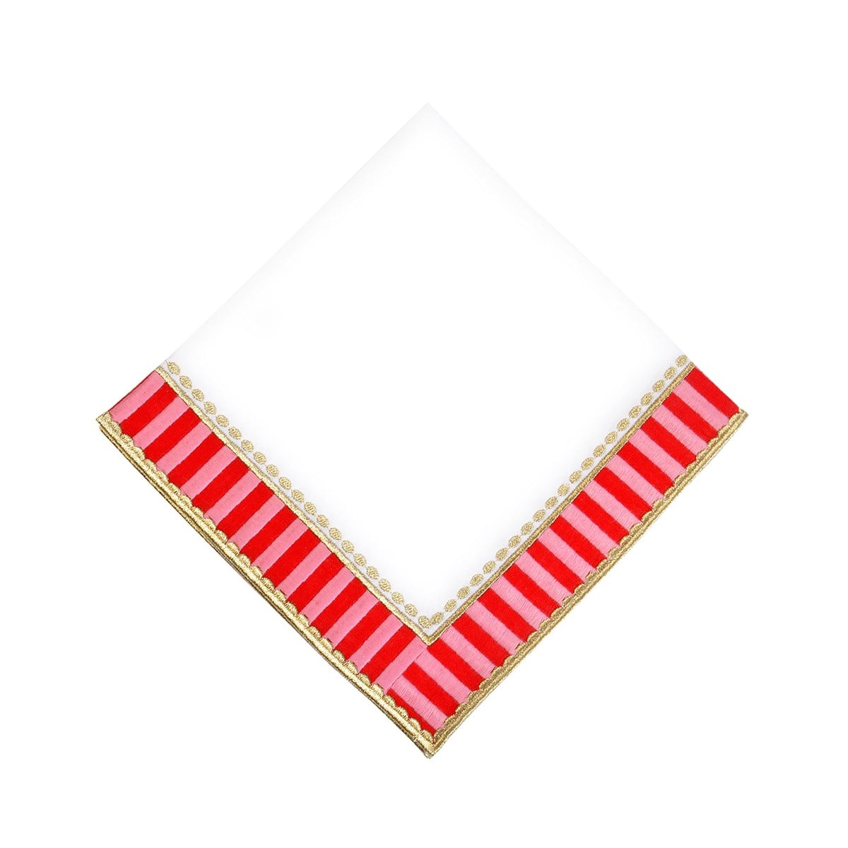 Candy Pembe Servis Peçetesi - 2 Adet Dekoratif Keten Peçete