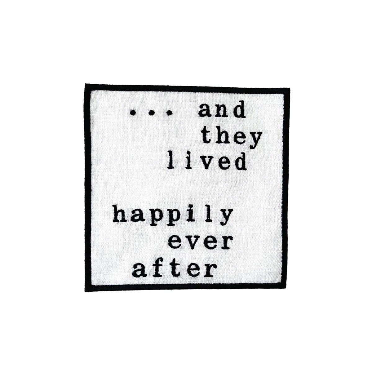 Happily Live After Desenli Kokteyl Peçete ( 1 Adet )