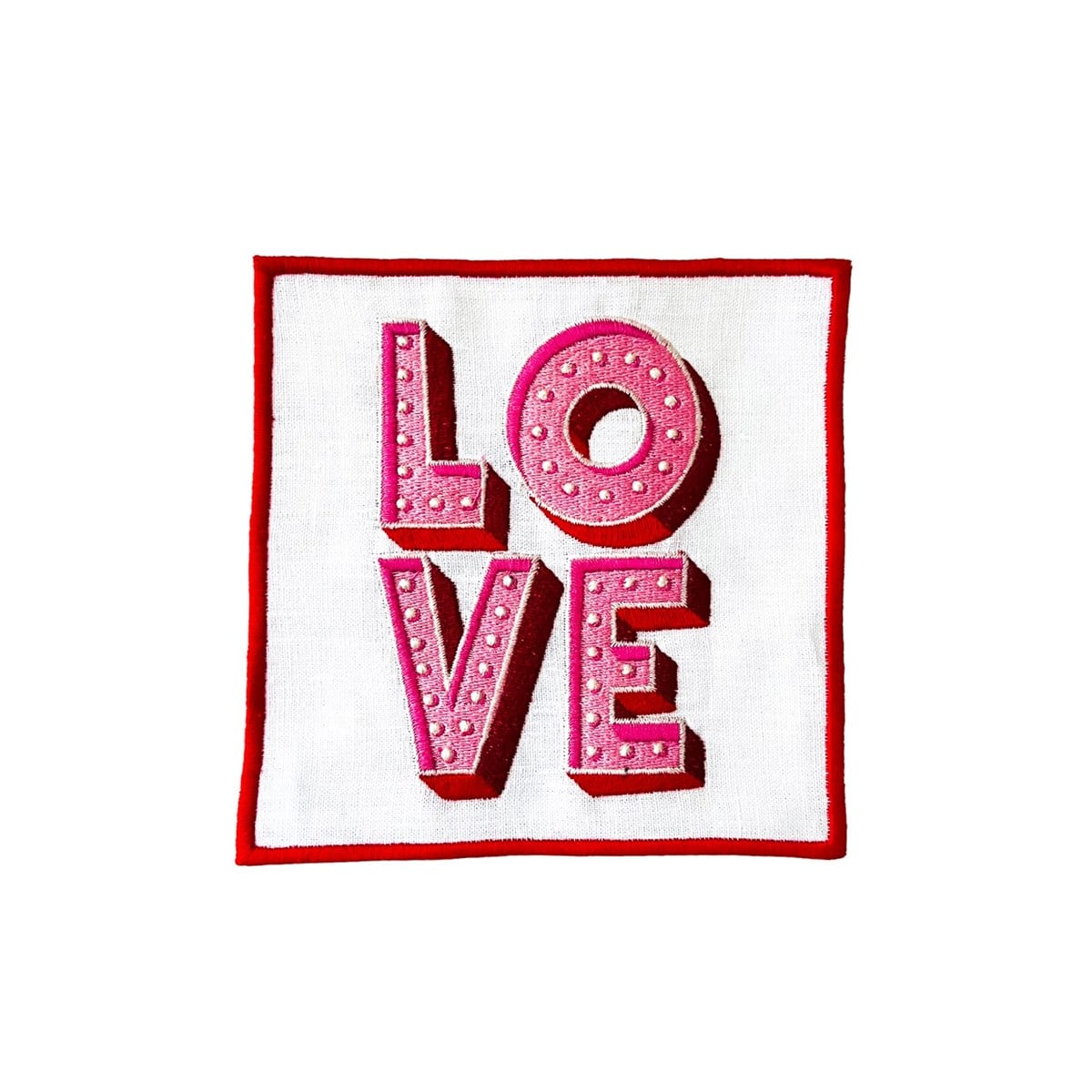 Love Desenli Kokteyl Peçete - ( 1 Adet )