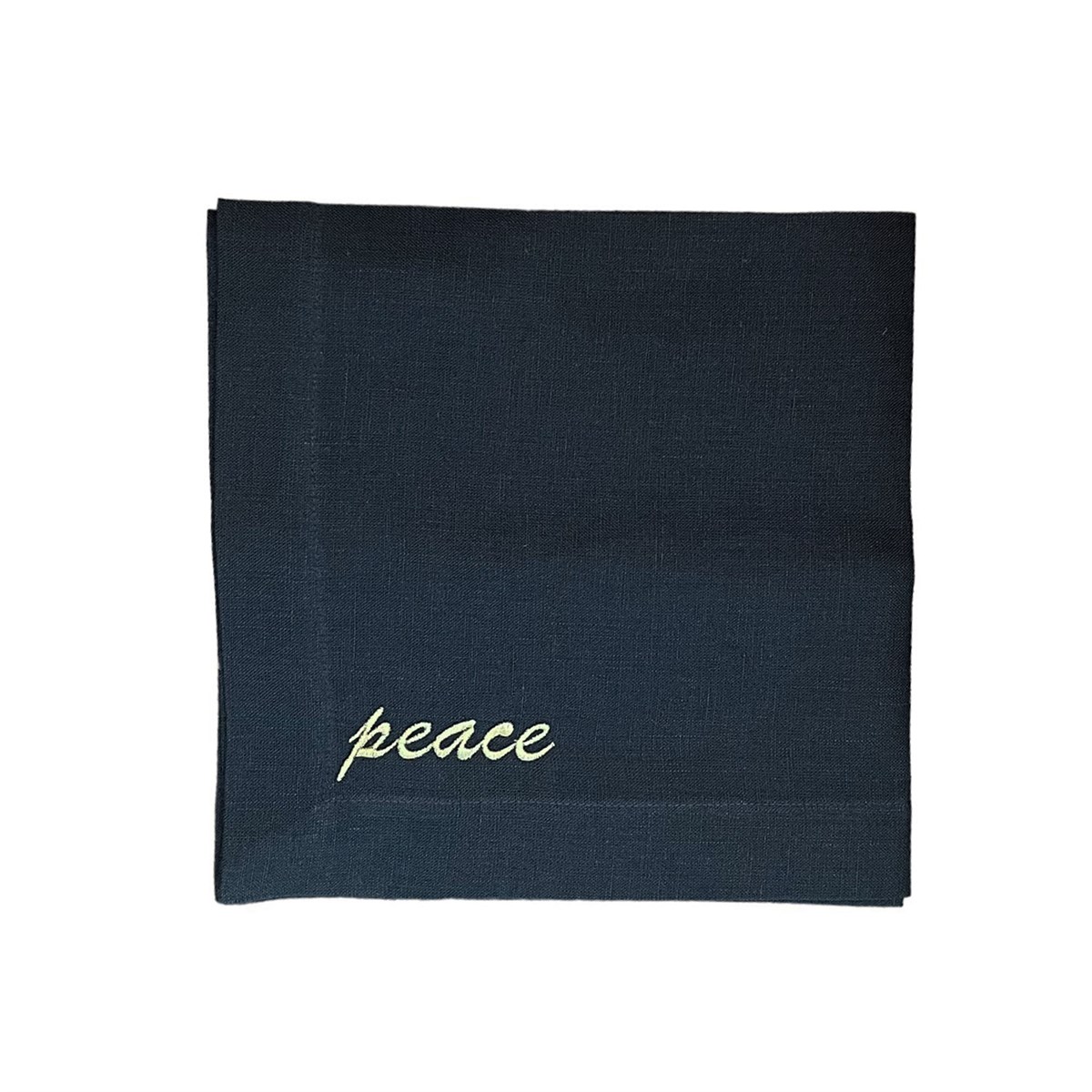 Peace Desenli Dekoratif Servis Peçetesi Yılbaşı Serisi ( 1 Adet )