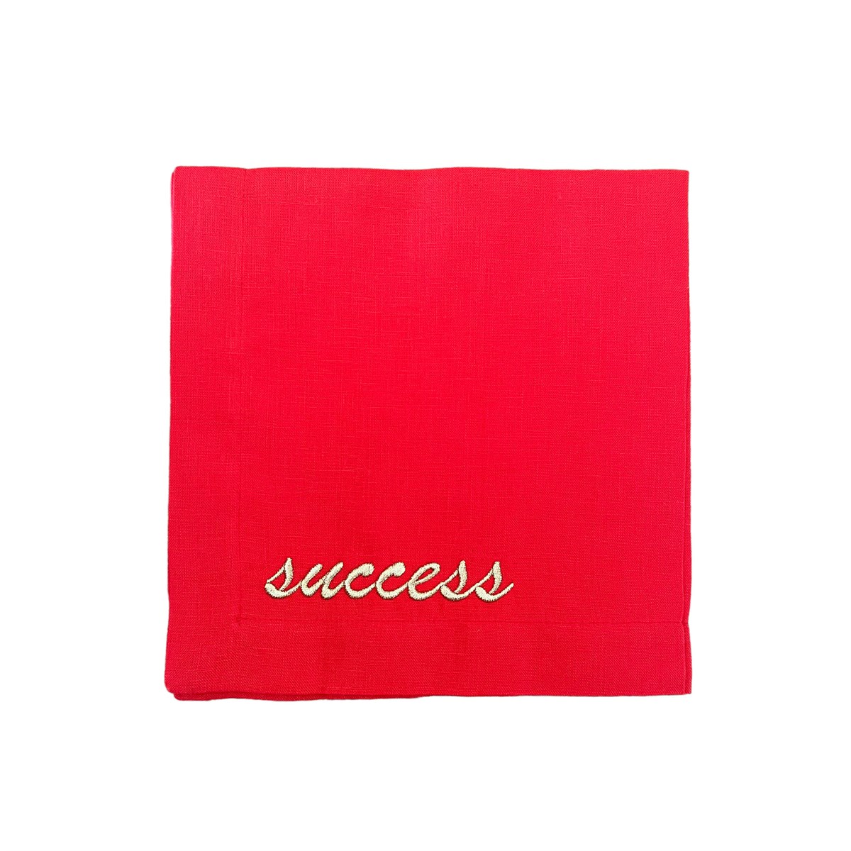 Success Desenli Dekoratif Kırmızı Servis Peçetesi ( 1 Adet )
