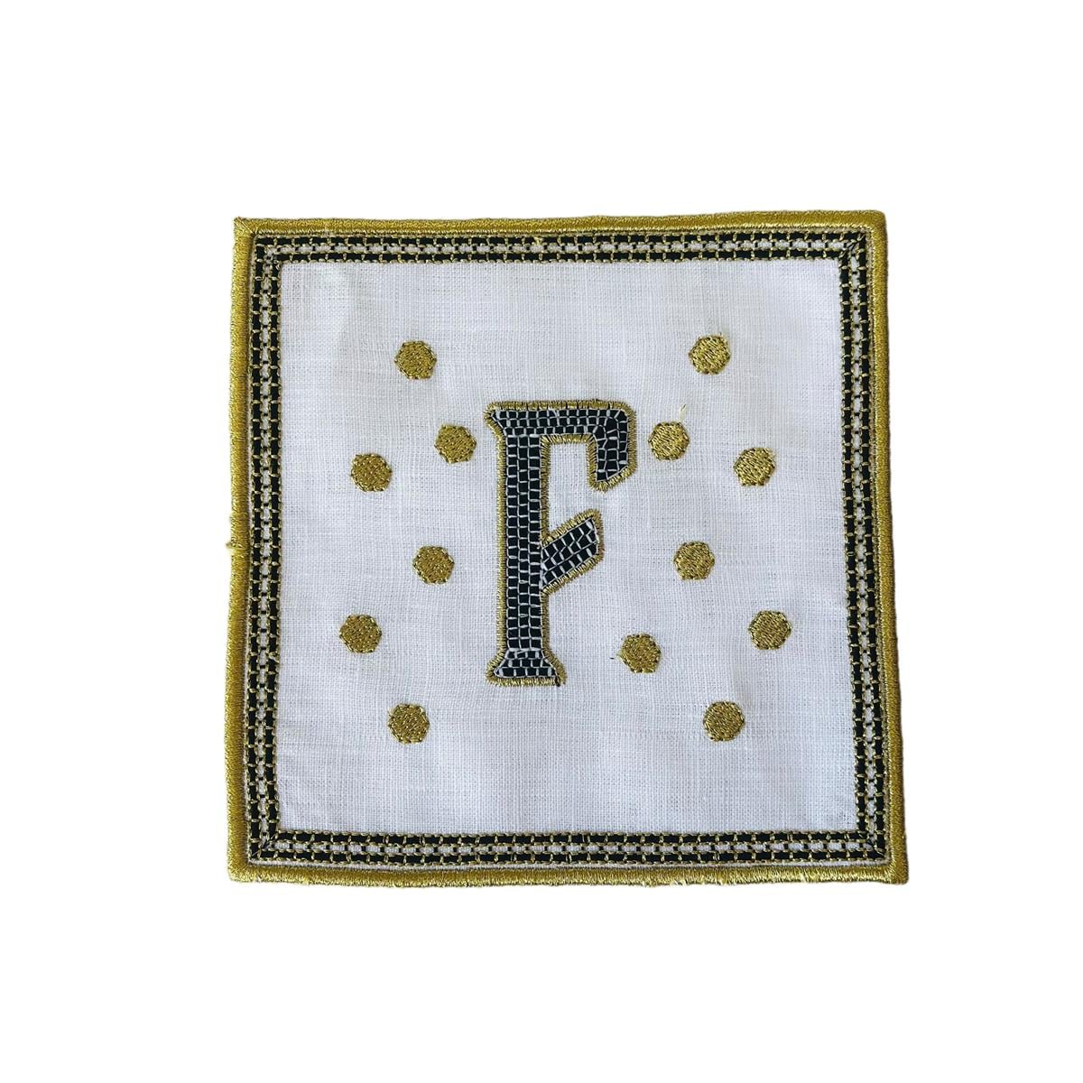 Tiled Margot F Harf Kokteyl Peçete ( 1 Adet )