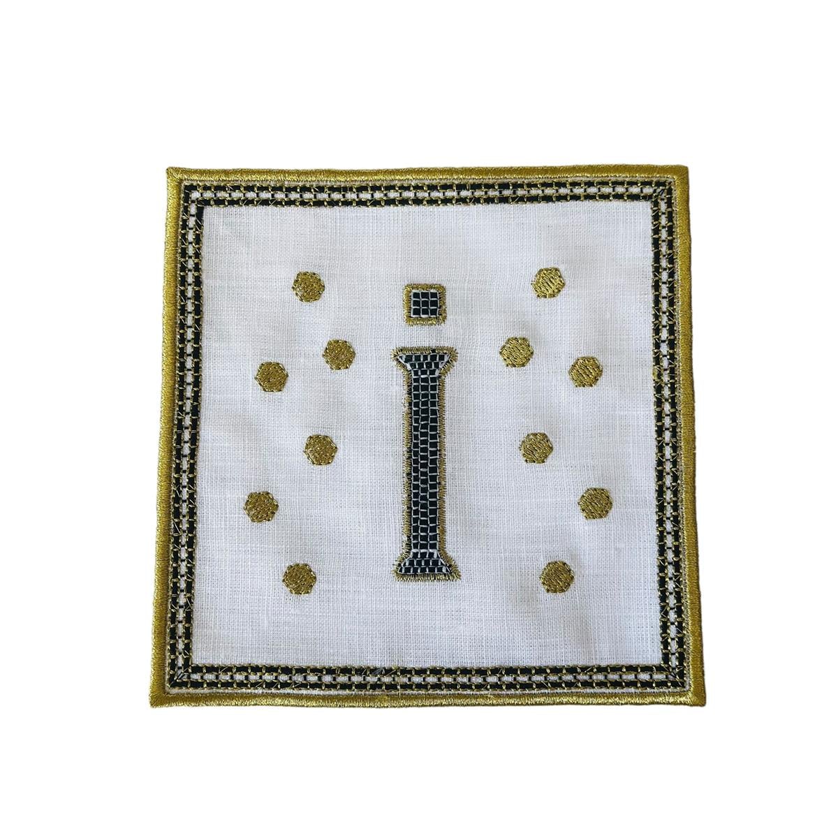 Tiled Margot İ Harf Kokteyl Peçete ( 1 Adet )