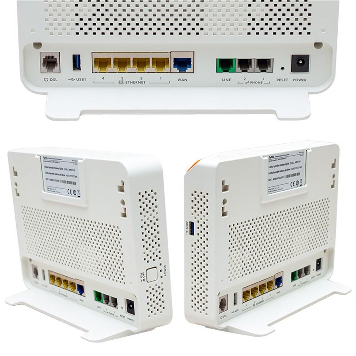 Ttnet Zyxel P-2812HNUL-F1 Çift USB 300 Mbps ADSL-VDSL Modem