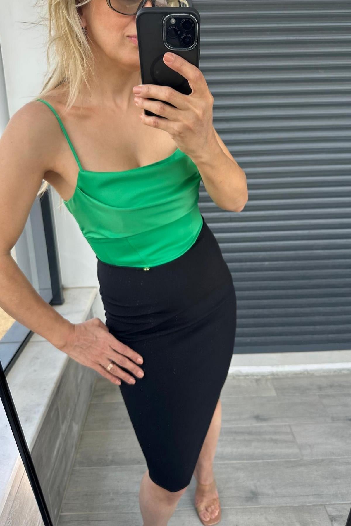 Degaje Görünüm Elbise