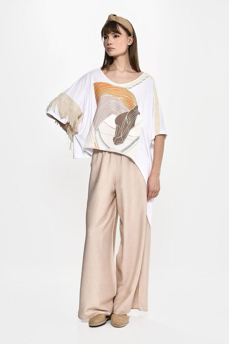 DQ223272 BLOUSE OVERSİZE KALIP