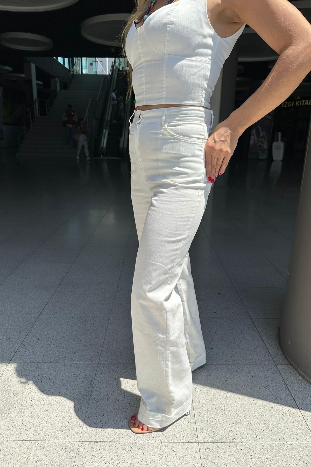 Exp24 Duble Paça Kot Pantolon