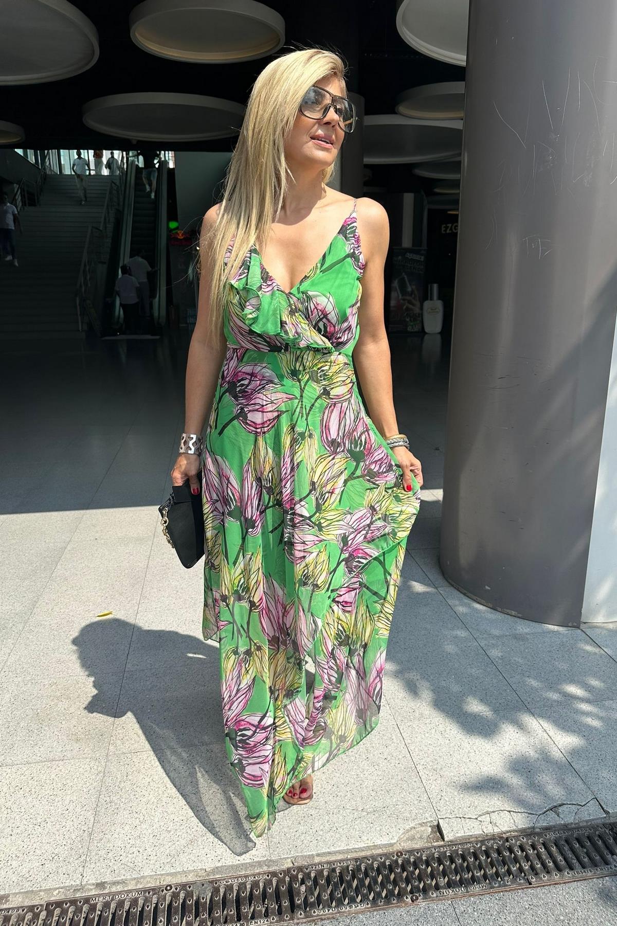 Exp24 Şifon Doku Elbise