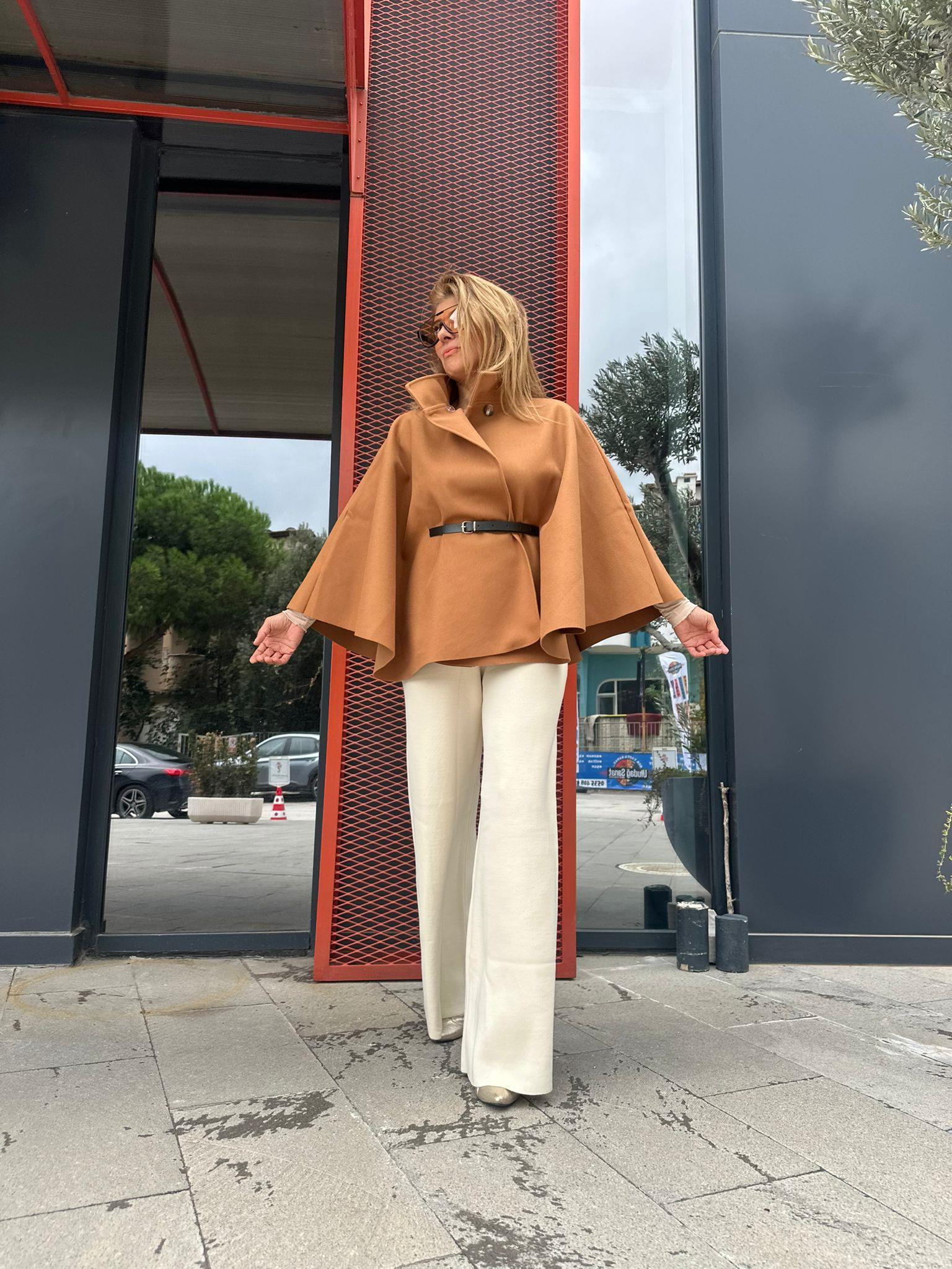 MG İNCE KAŞE DOKU PANÇO