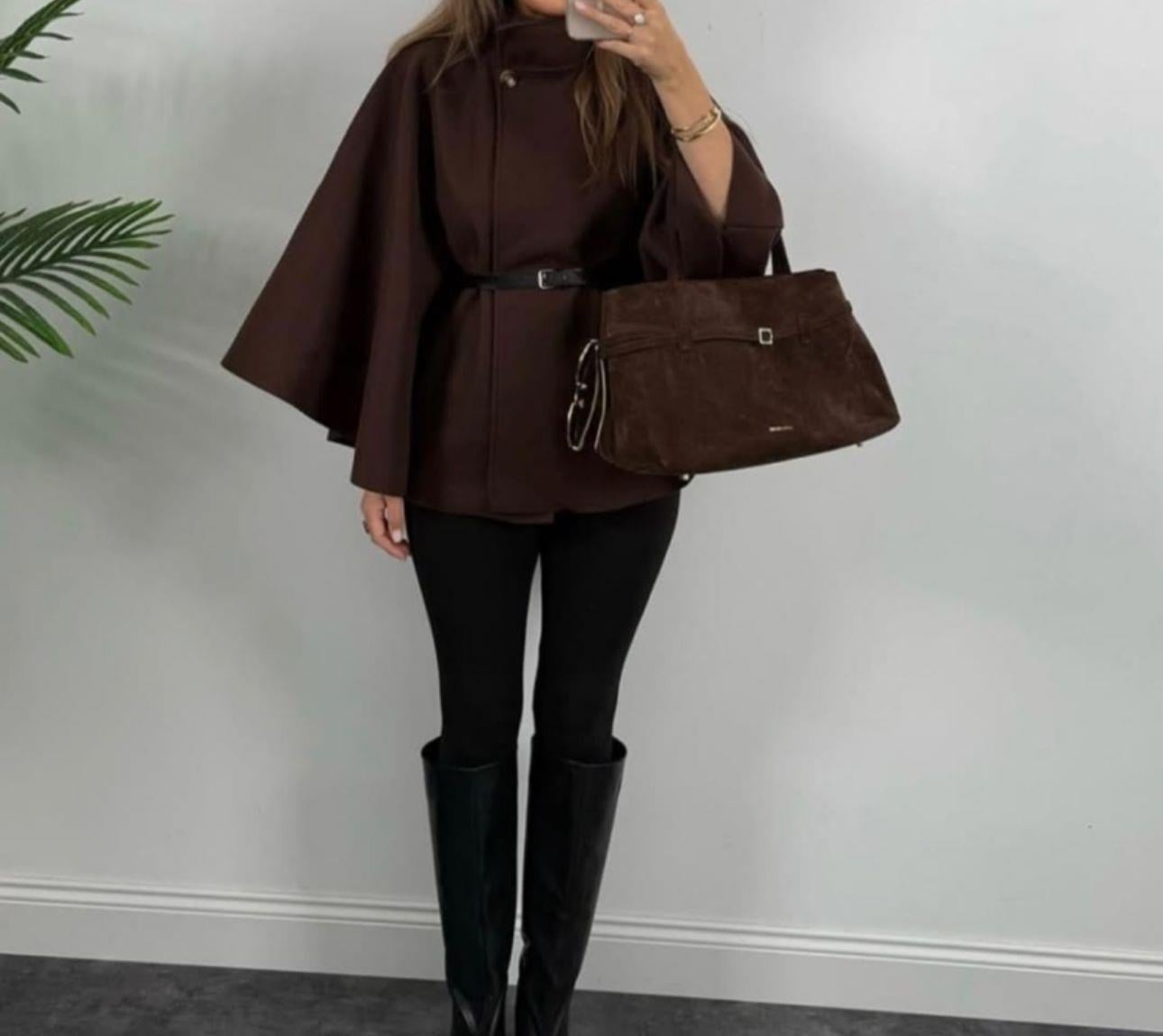 MG İNCE KAŞE DOKU PANÇO