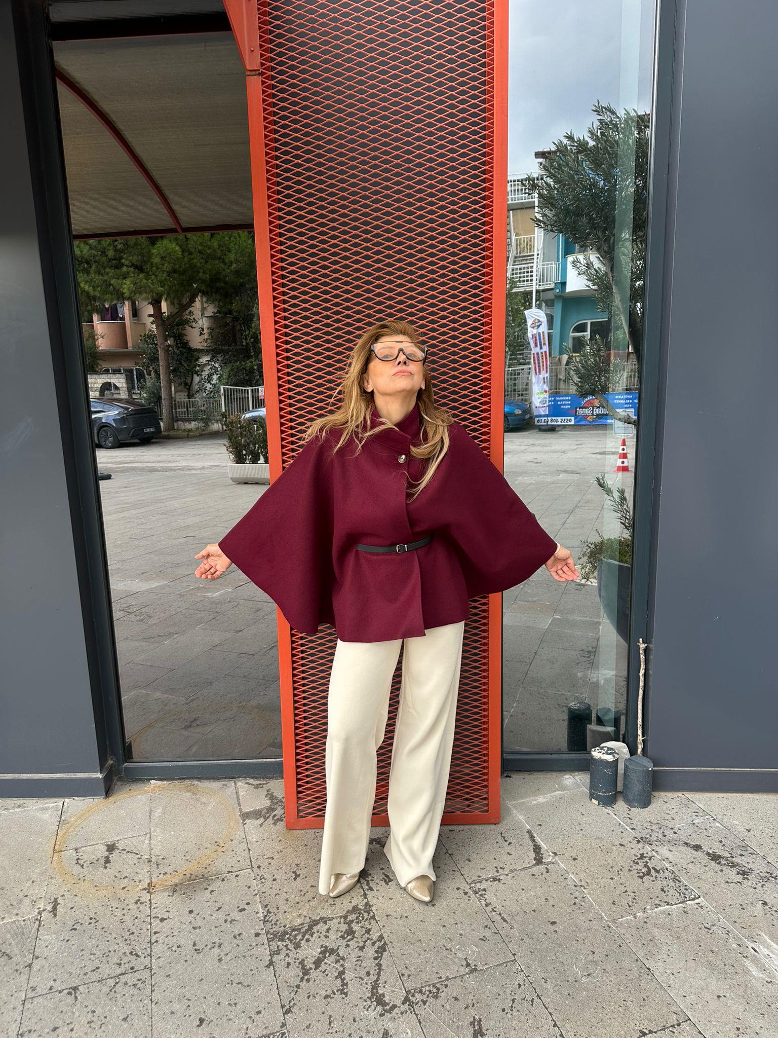 MG İNCE KAŞE DOKU PANÇO