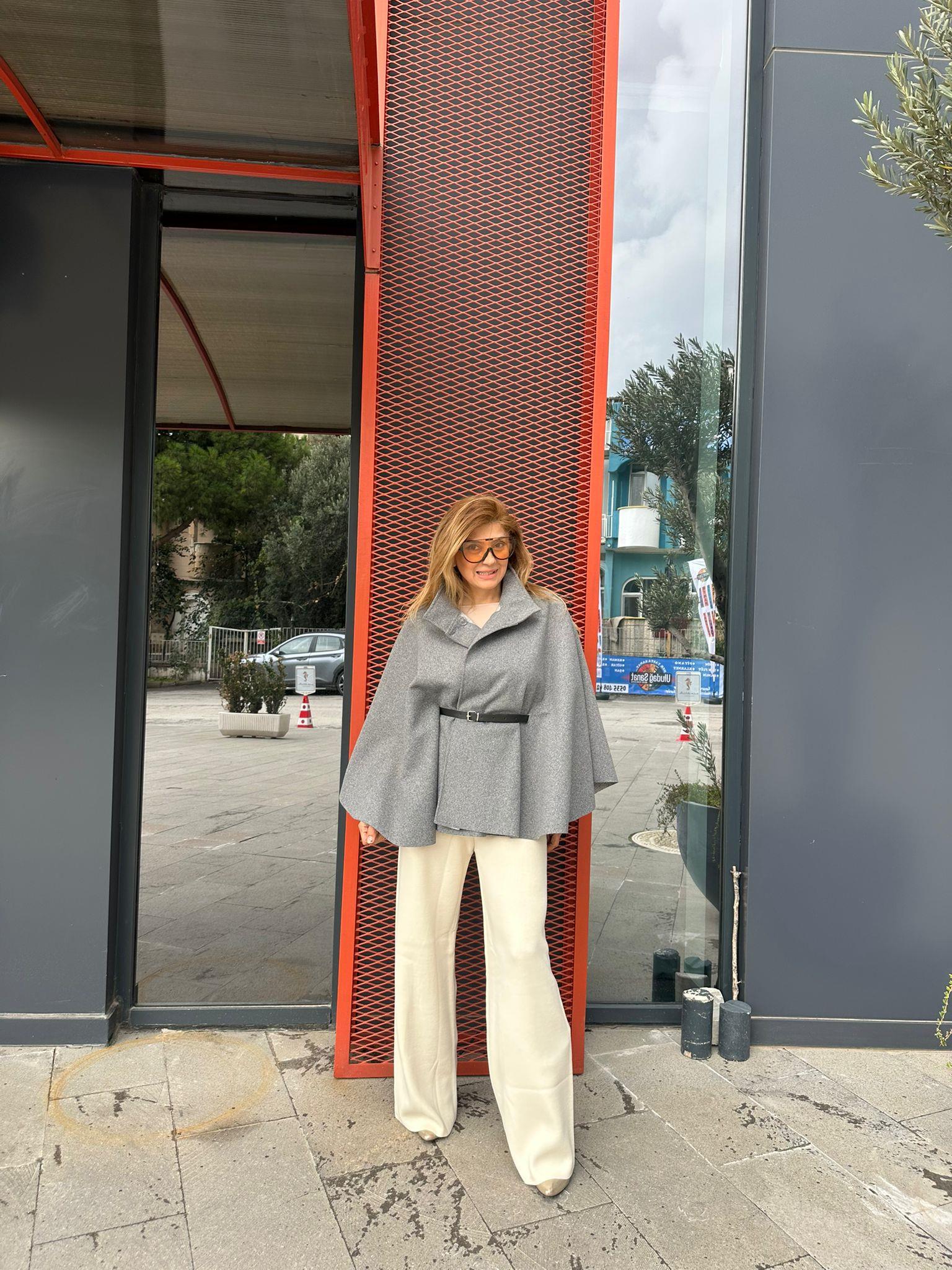 MG İNCE KAŞE DOKU PANÇO