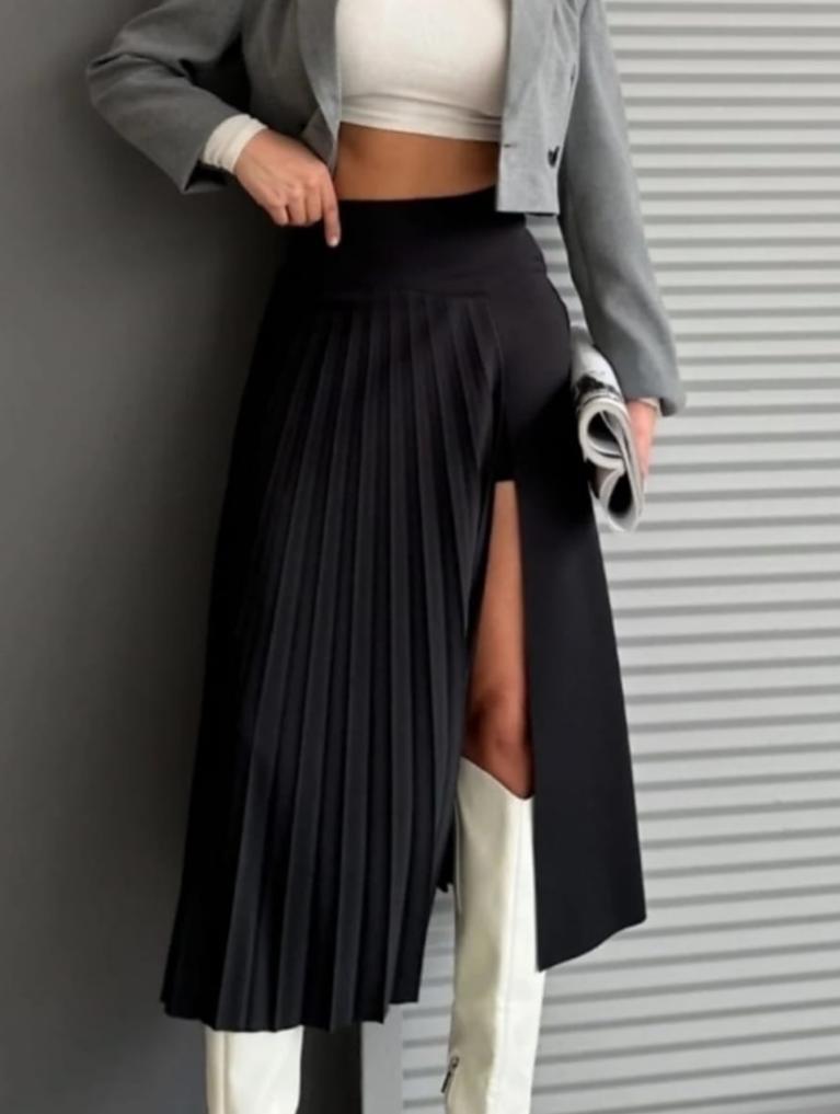 MGR PLİSE ETEK iç şortlu