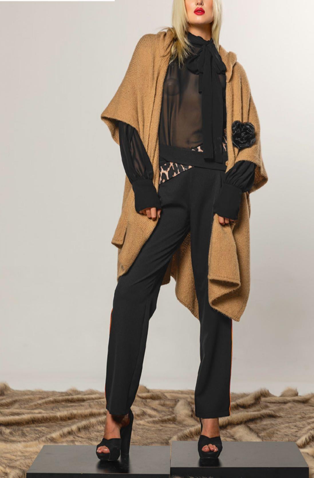 Premıum Triko Kapişonlu