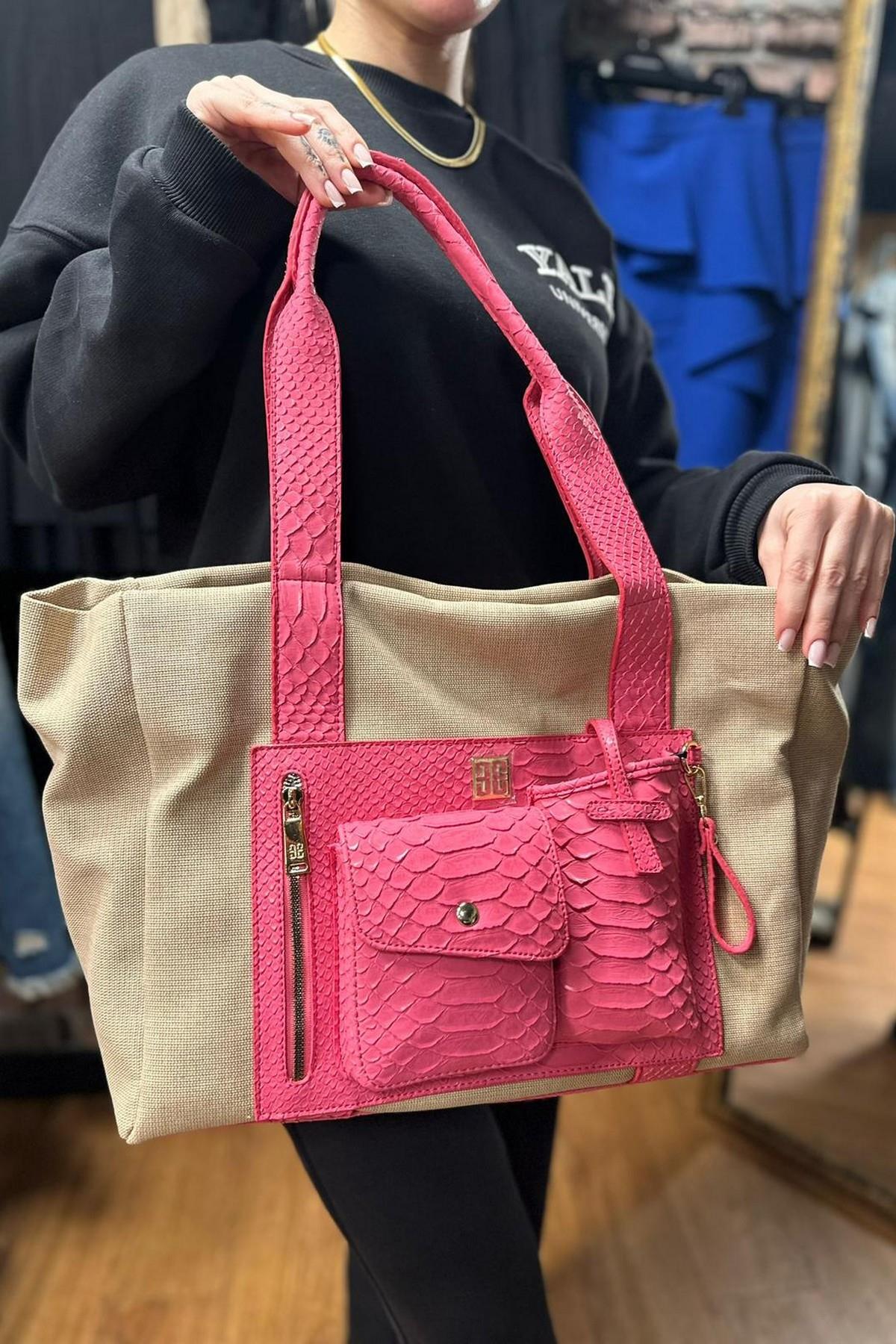 Tasarım Çanta Pembe