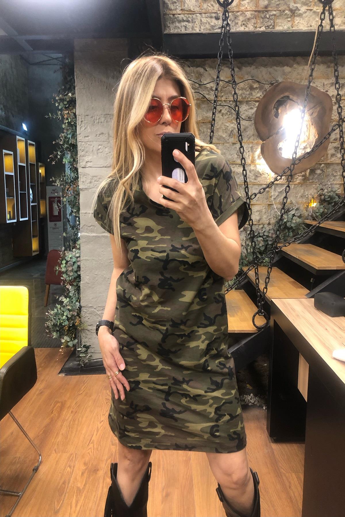 Ürün Penye Cepli Kamuflaj Desen