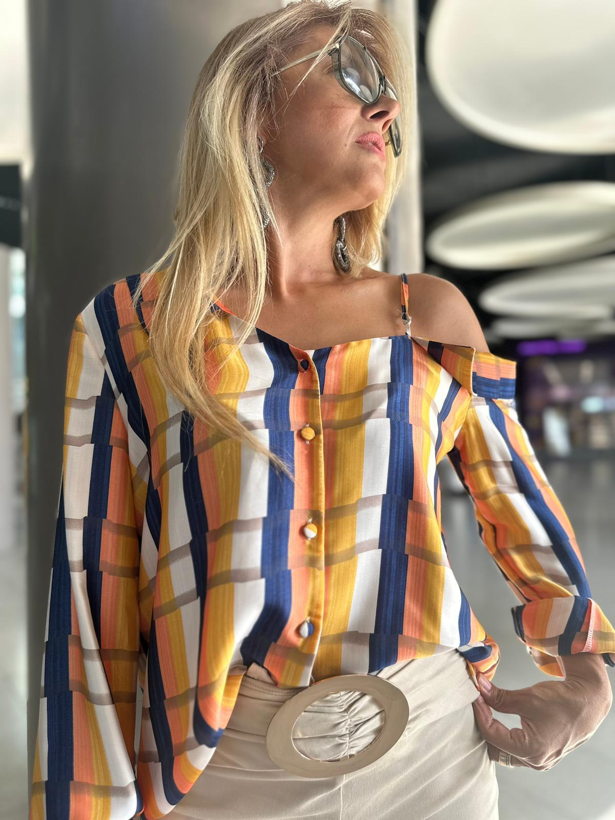 Exp Gömlek Tek Omuz