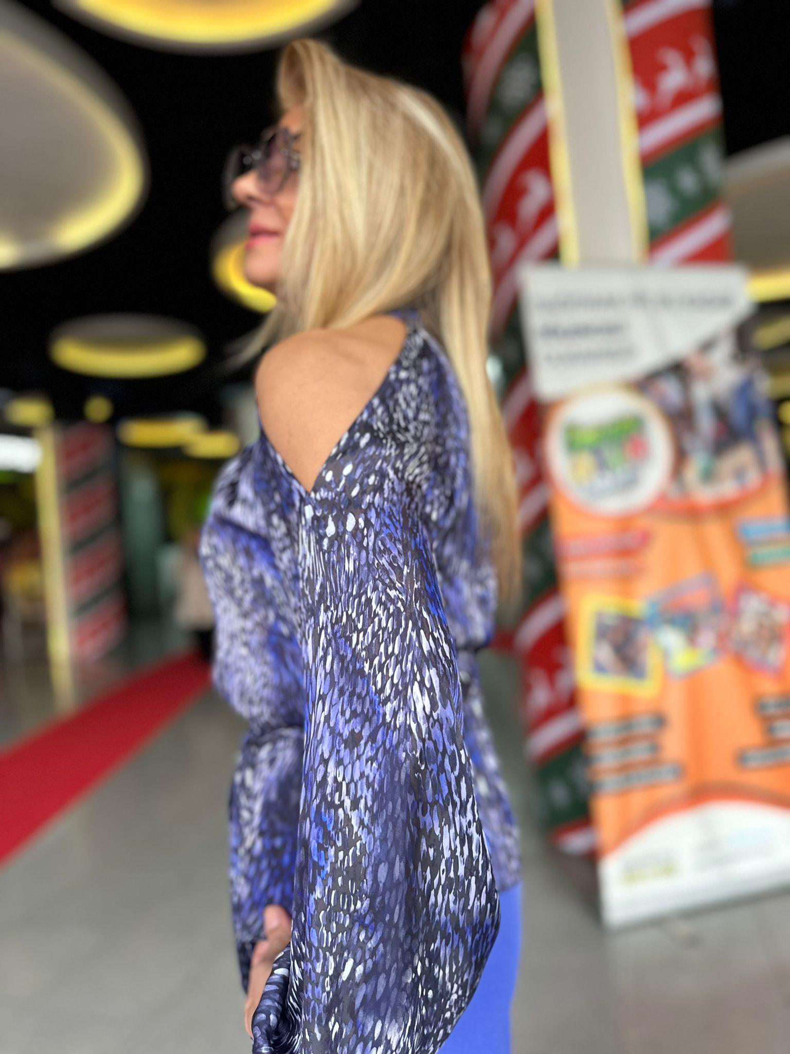 Exp24 Saten Gömlek Kuşaklı