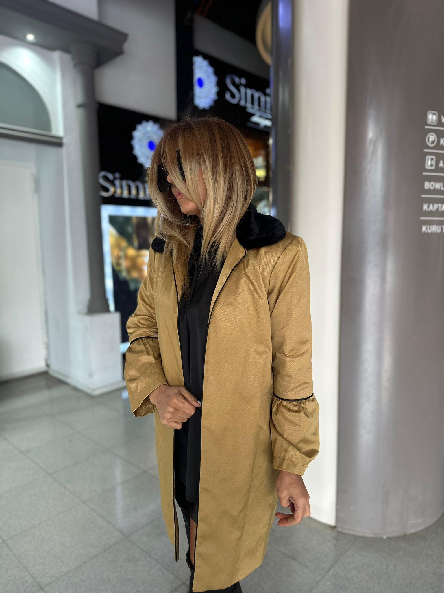 İs21K5102 İmza Kürk Yaka Kap