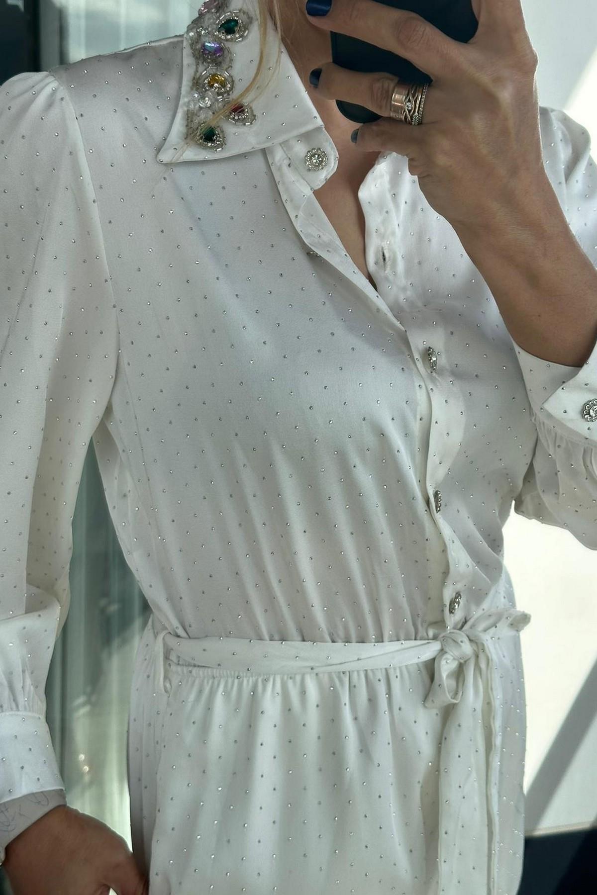 İthal Tulum Taş Detaylı