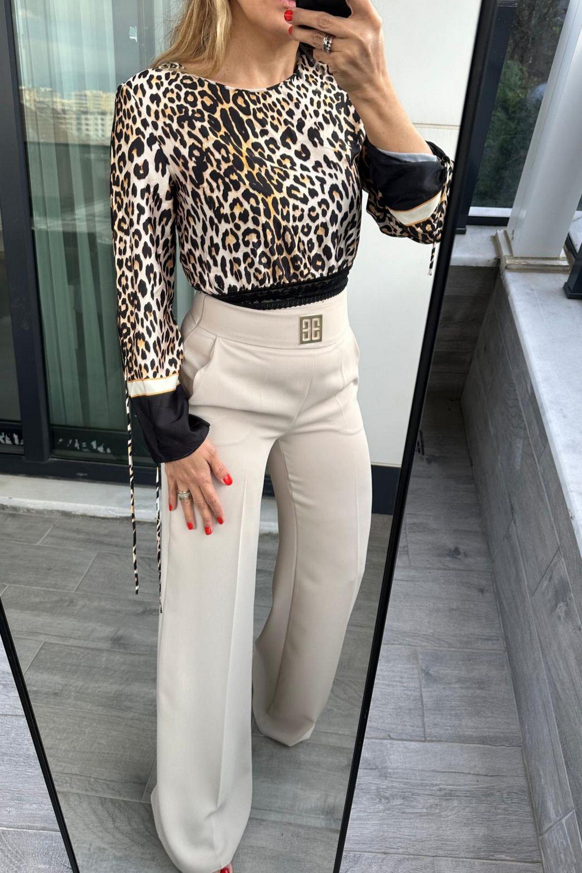 Krep Kumaş Pantolon