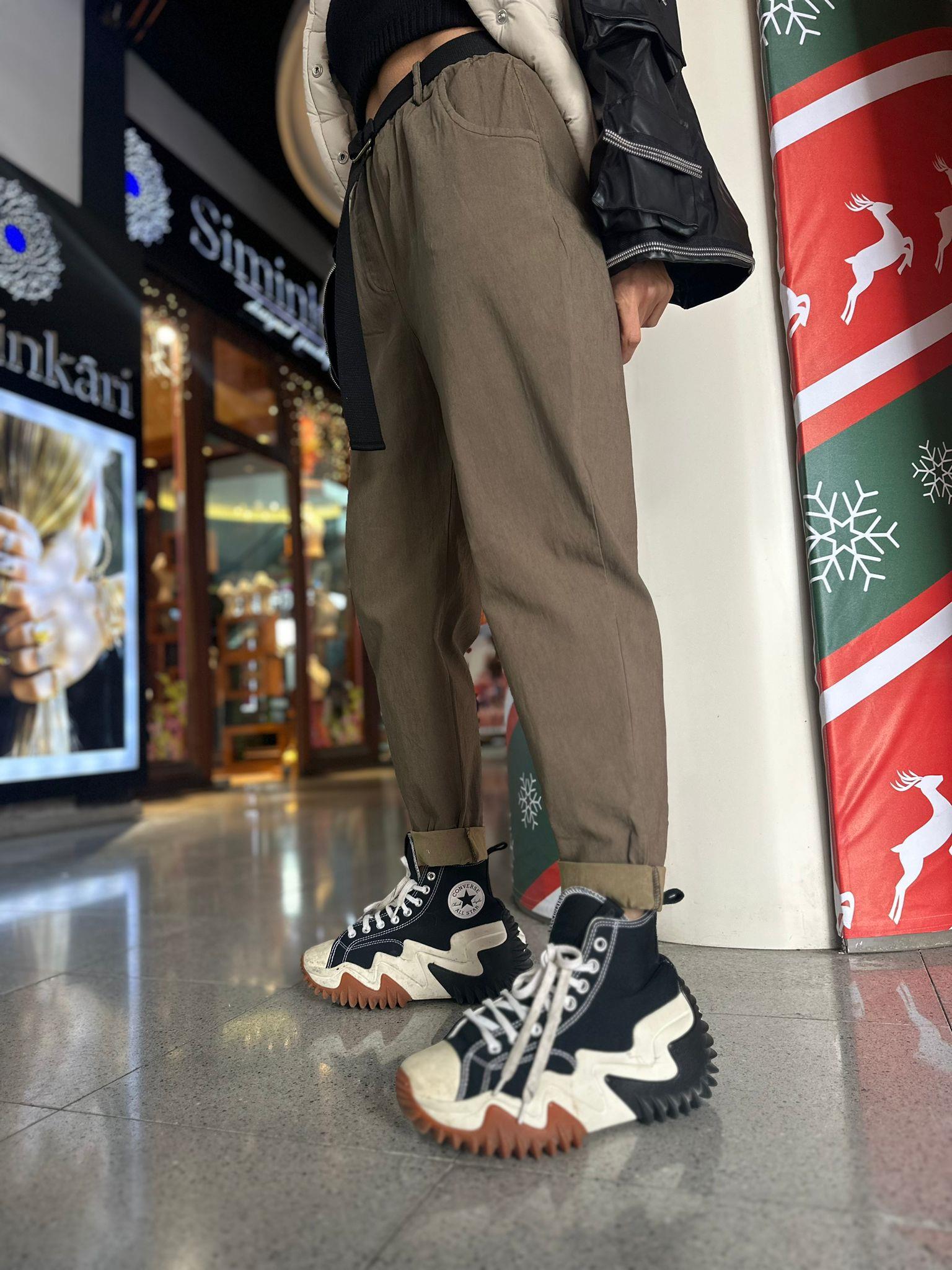Missg İtalian Pant Kemerli