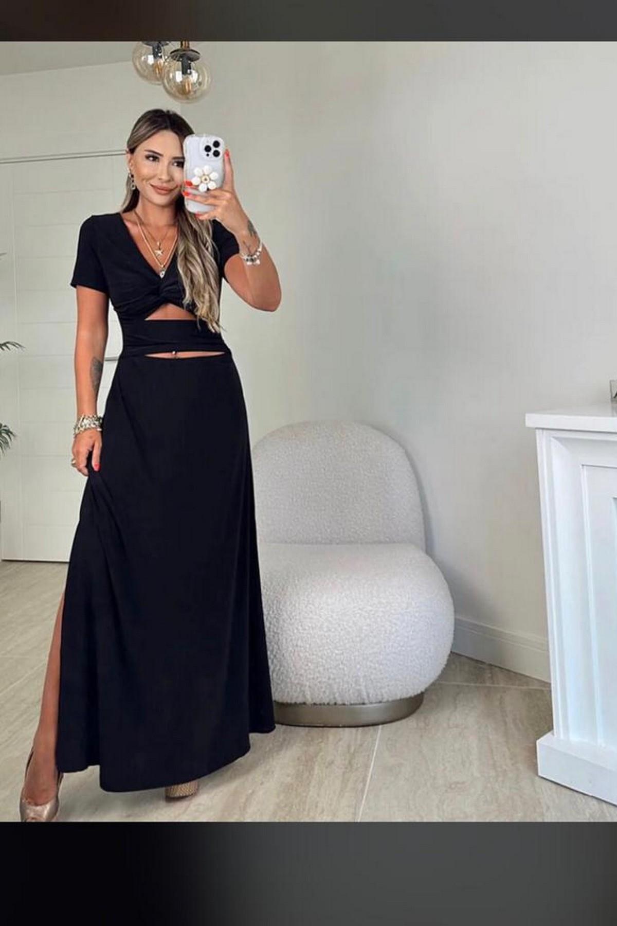 Ön Pencereli Elbise