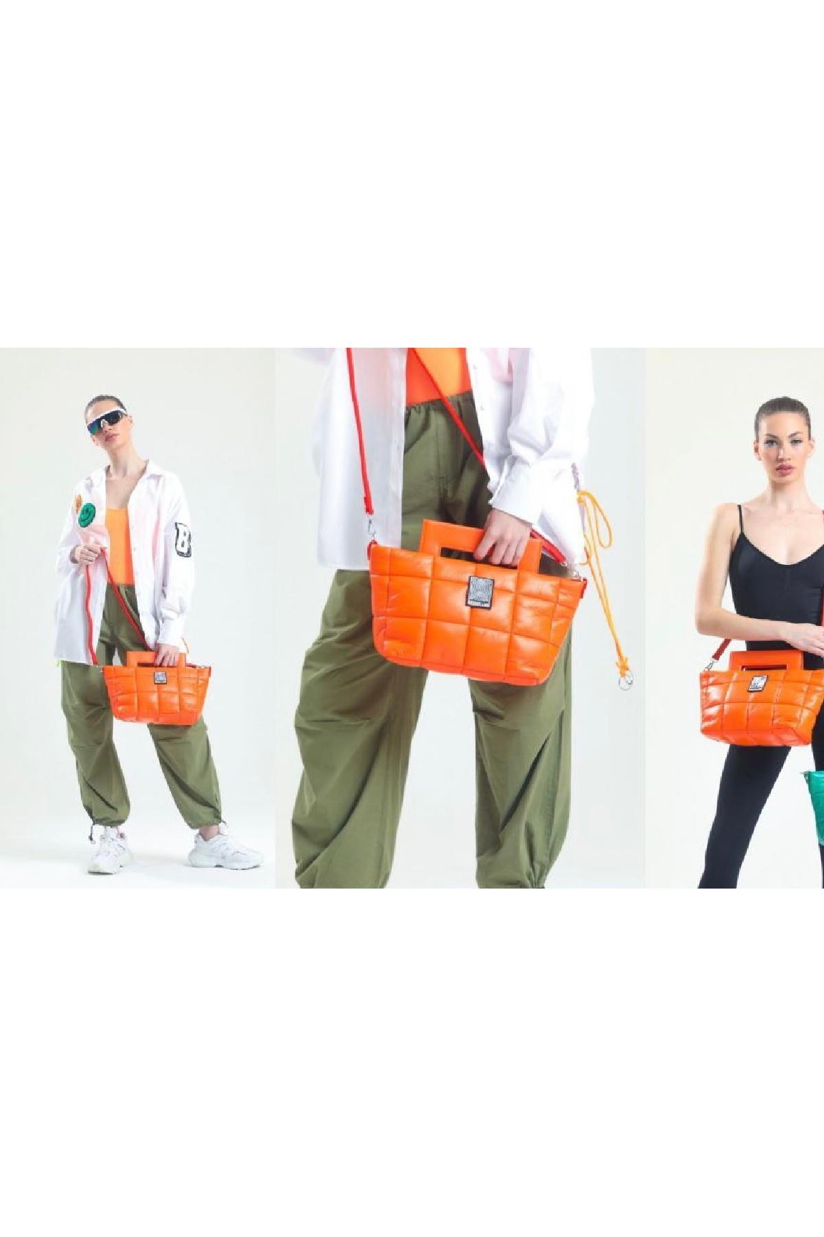 Qdesign Turuncu Çanta