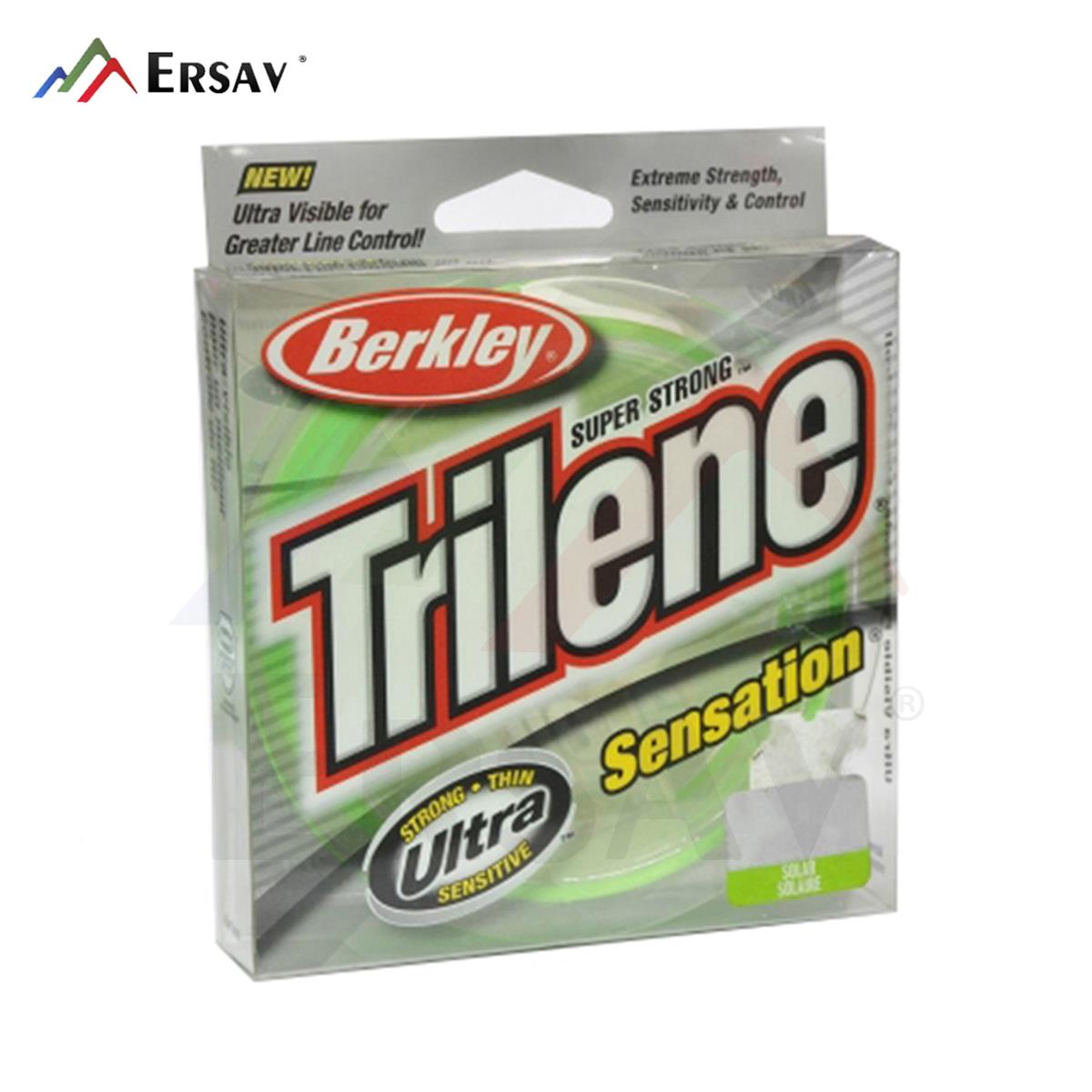 Berkley Trilene Sensation Naylon Yeşil Misina 0.20 mm 3.7 kg 110 mt