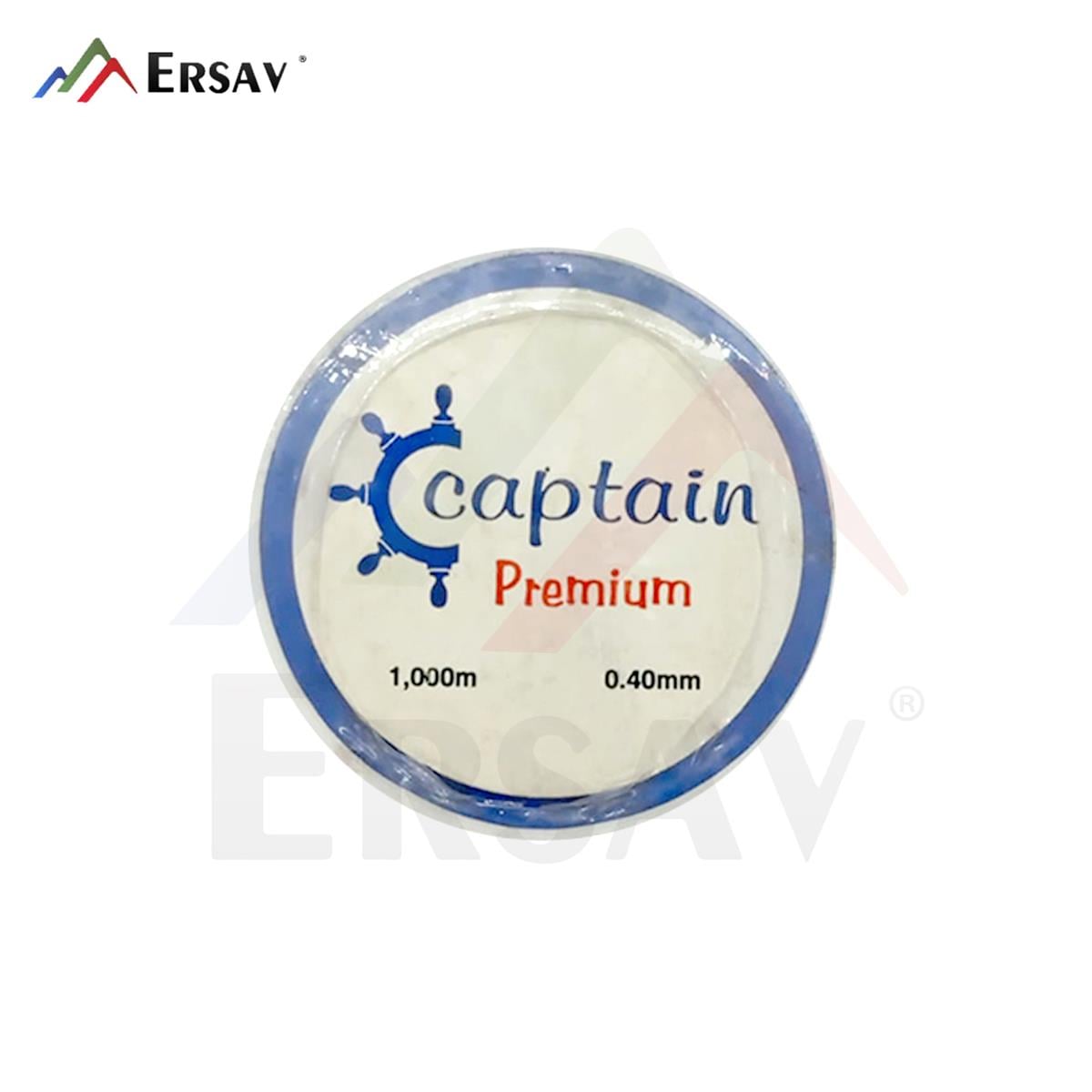 Captain Premium 0.40 mm 1000 m Beyaz Bobin Misina