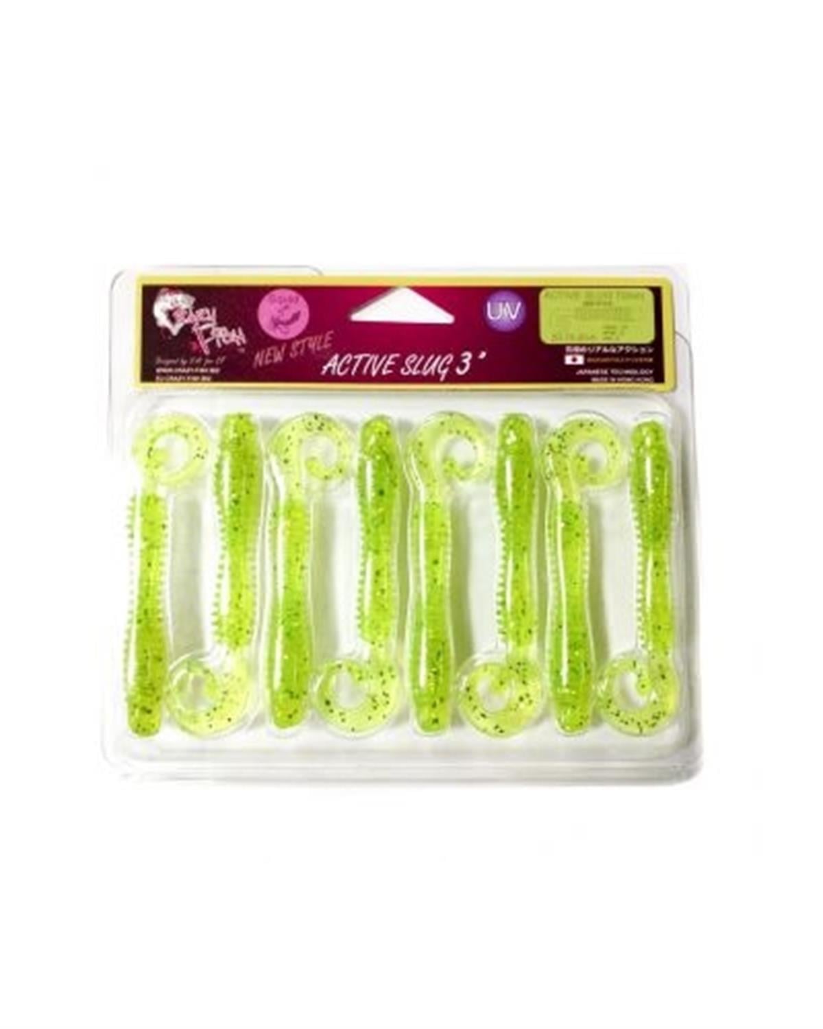 Crazy Fish Active Slug 3 70 mm Silikon Yem C:20