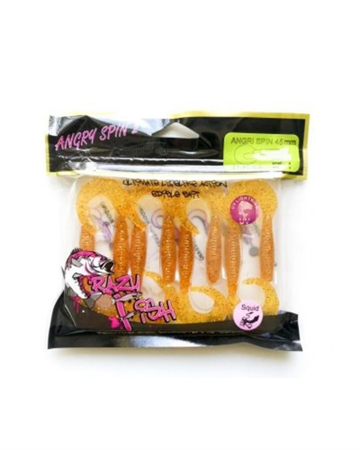 Crazy Fish Angry Spin 2 45 mm Silikon Yem C:09