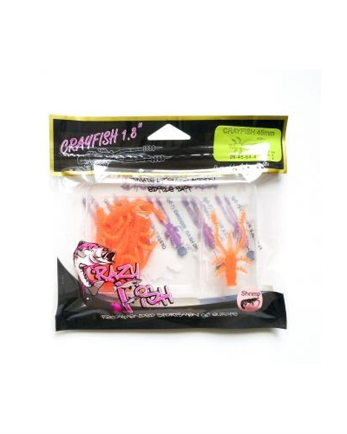 Crazy Fish CrayFish 1.8 45 mm Silikon Yem C:64