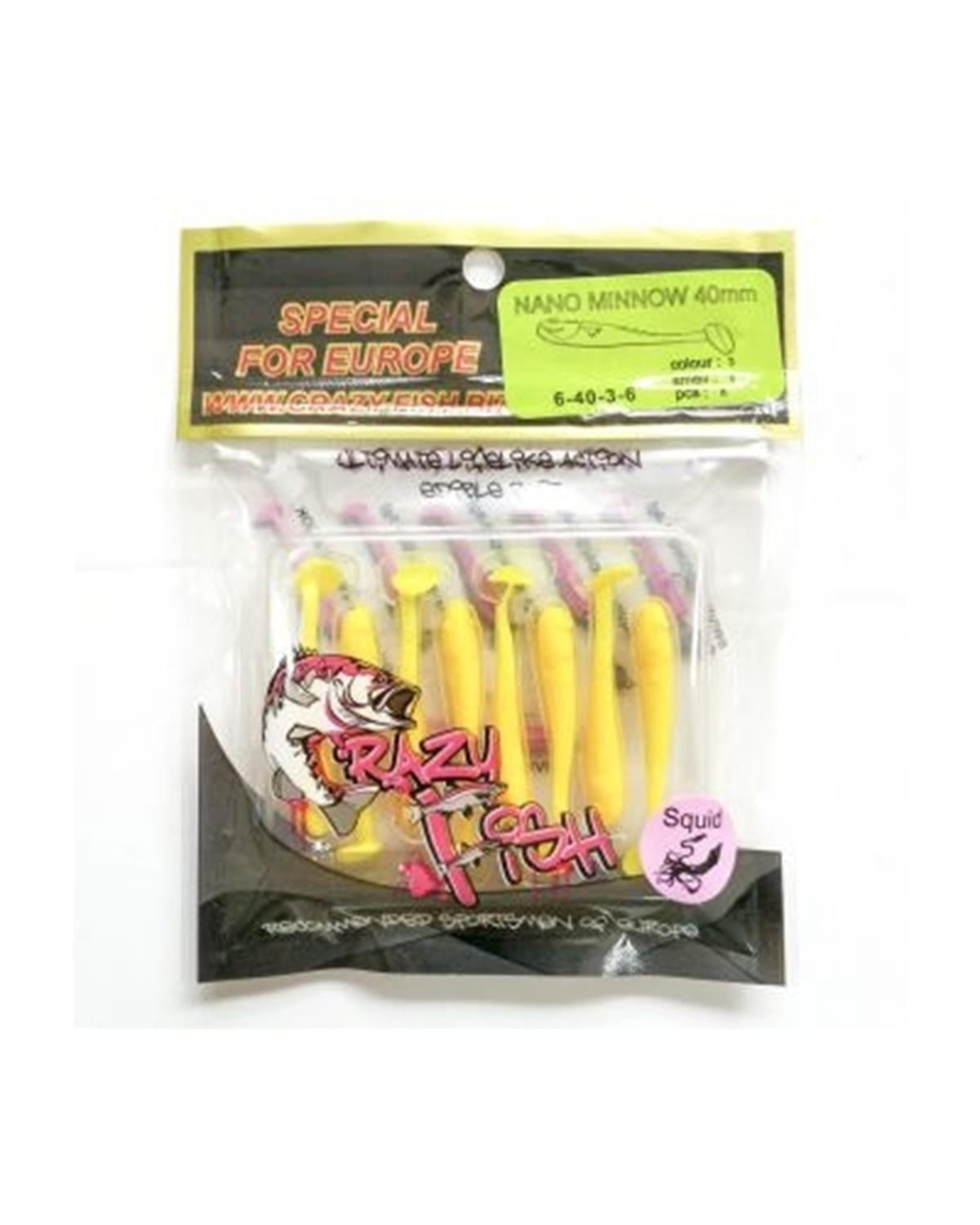 Crazy Fish Nano Minnow 1.6 40 mm Silikon Yem C:03