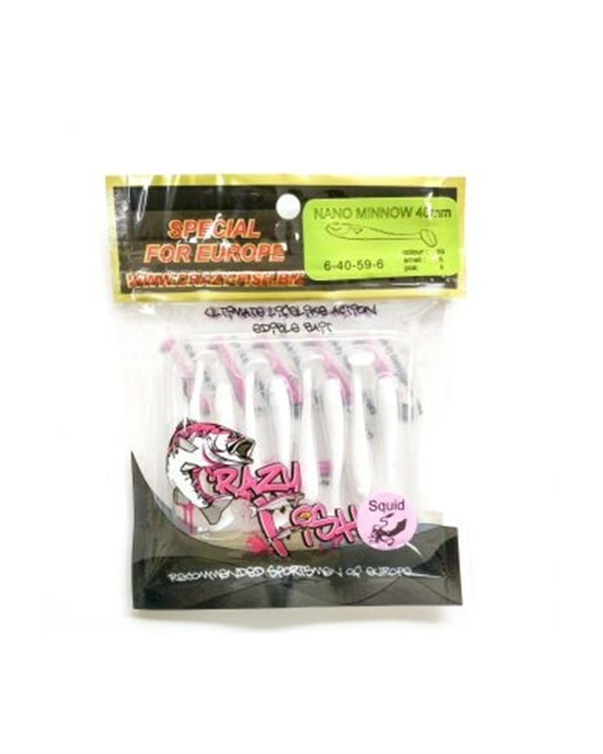 Crazy Fish Nano Minnow 1.6 40 mm Silikon Yem C:59-6