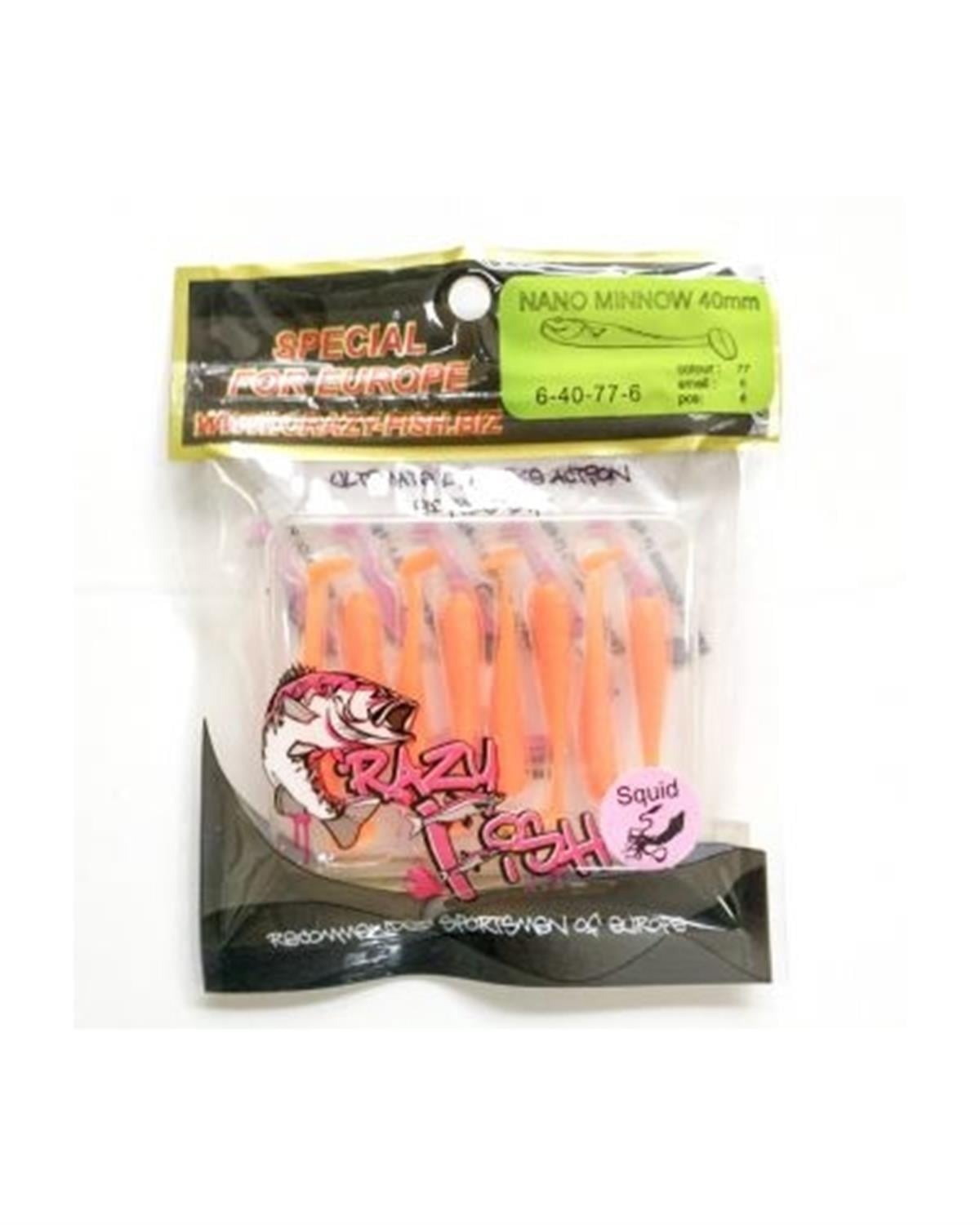 Crazy Fish Nano Minnow 1.6 40 mm Silikon Yem C:77