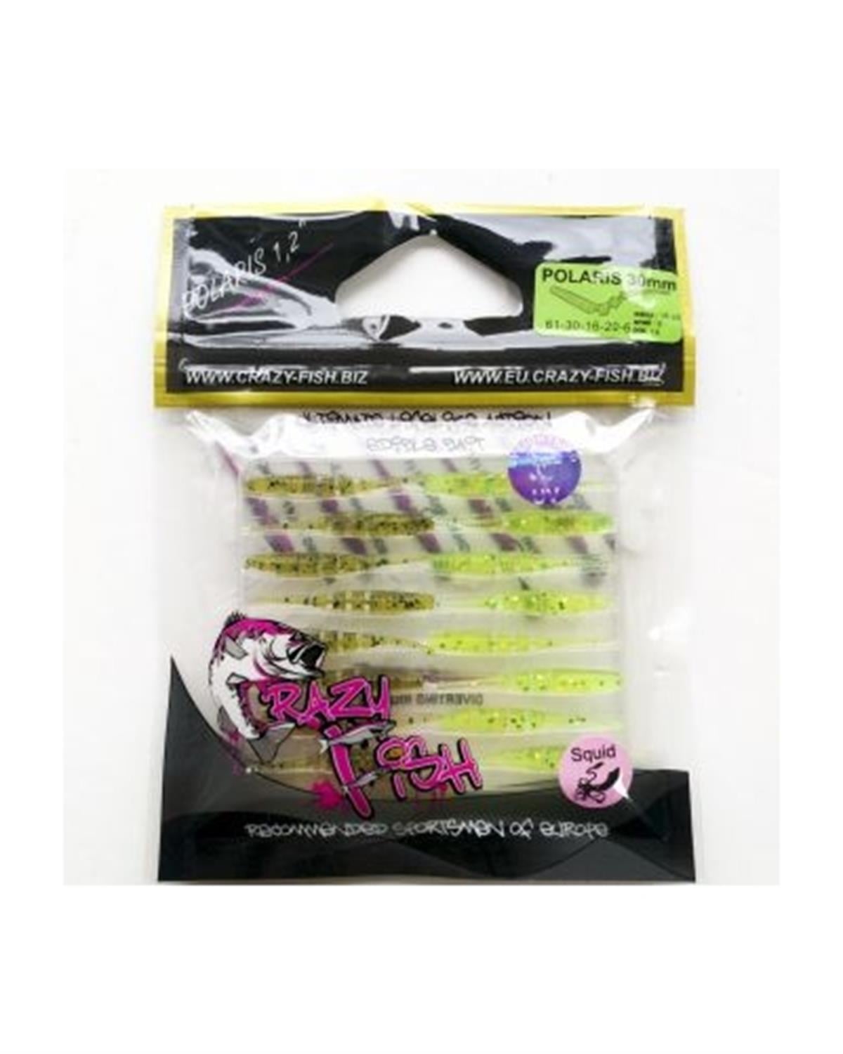 Crazy Fish Polaris 1.2 30 mm Silikon Yem C:16/20