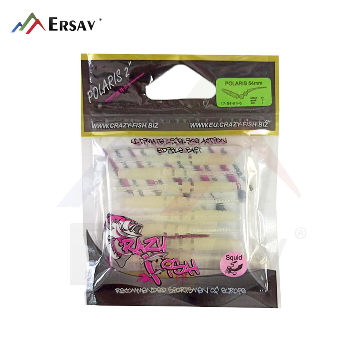 Crazy Fish Polaris 2 54 mm Silikon Yem C:89