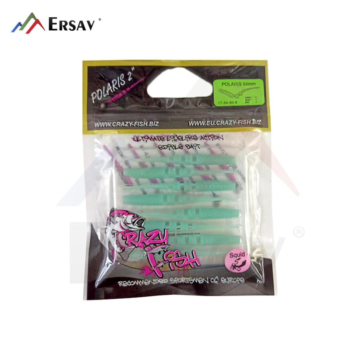 Crazy Fish Polaris 2 54 mm Silikon Yem C:90
