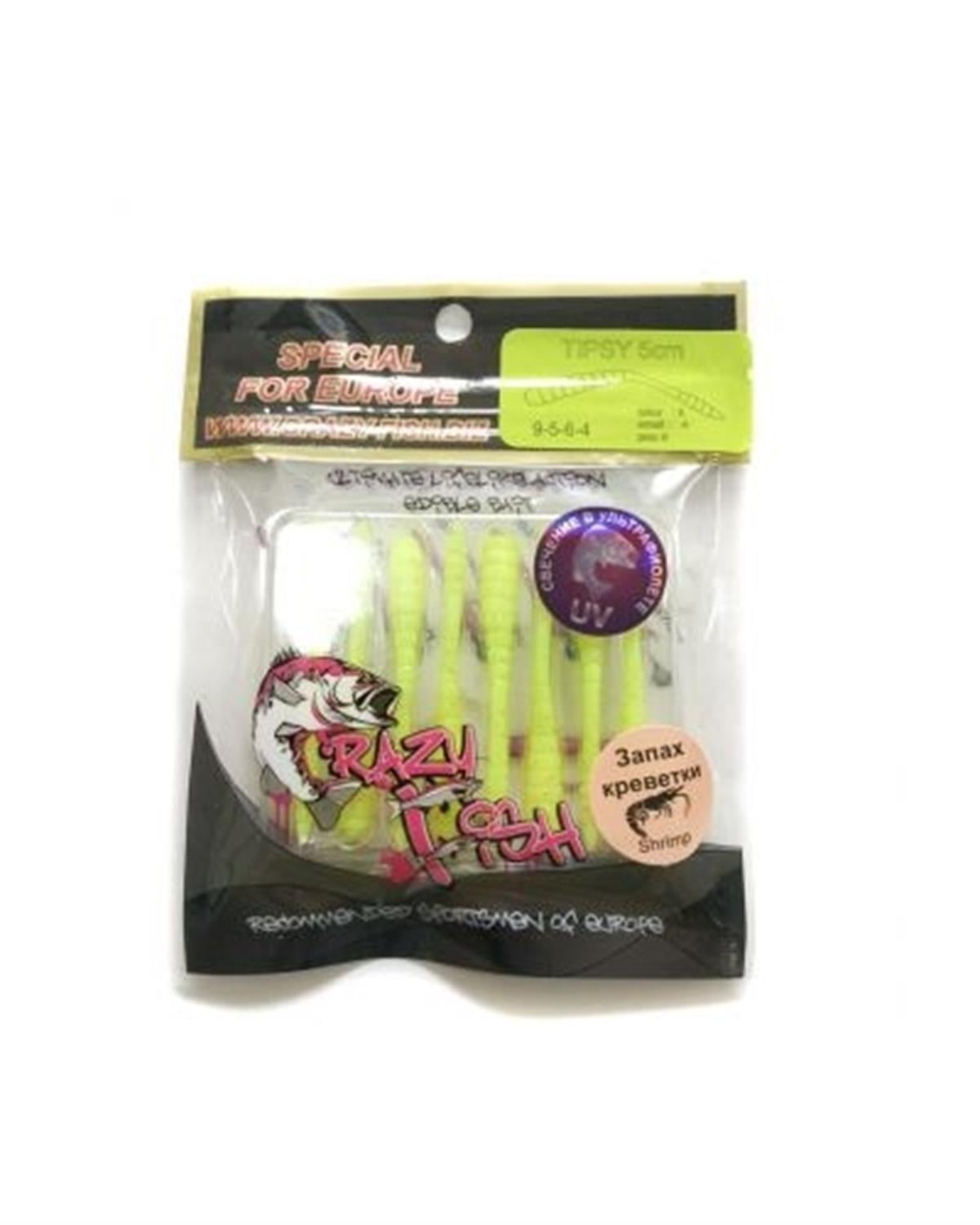 Crazy Fish Tipsy 2 50 mm Silikon Yem C:06