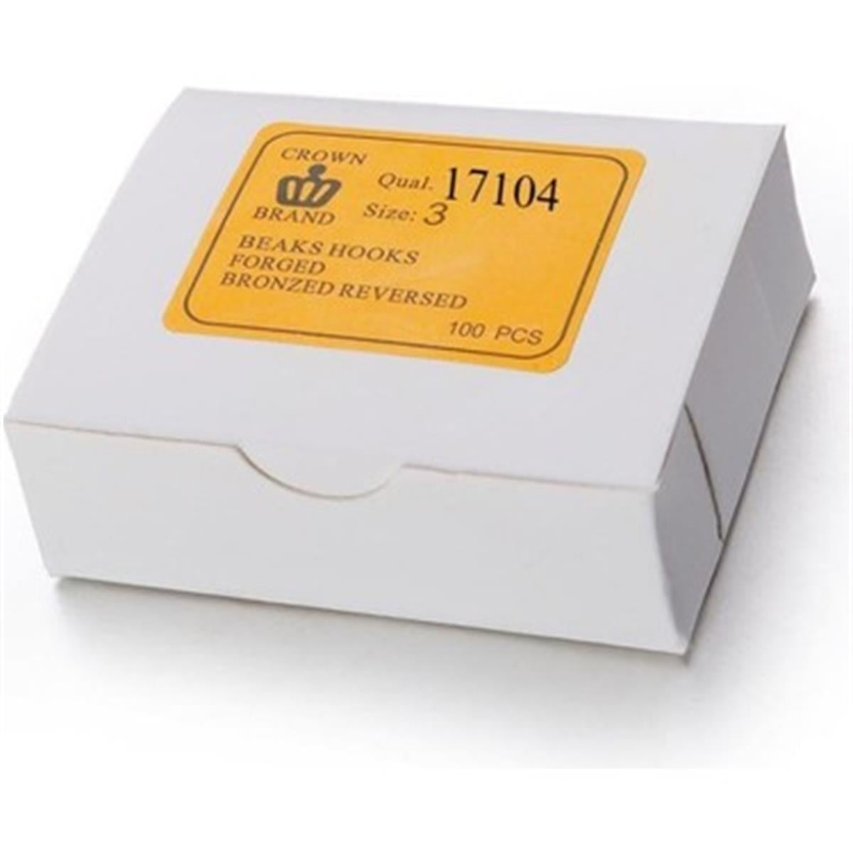 Crown 17104-G İğne No:3 100 Lü Paket